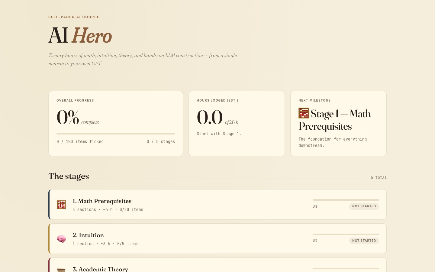 ai-hero app preview