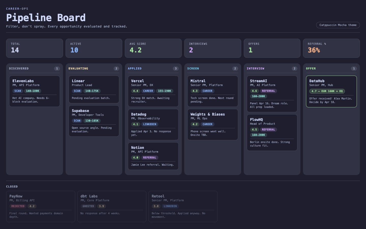 career-ops app preview