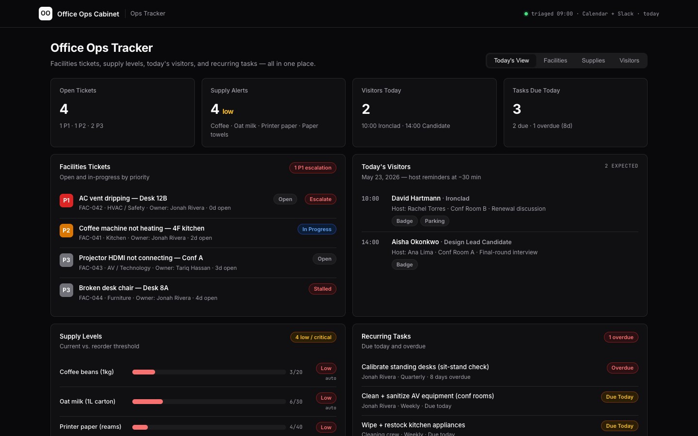 office-ops app preview