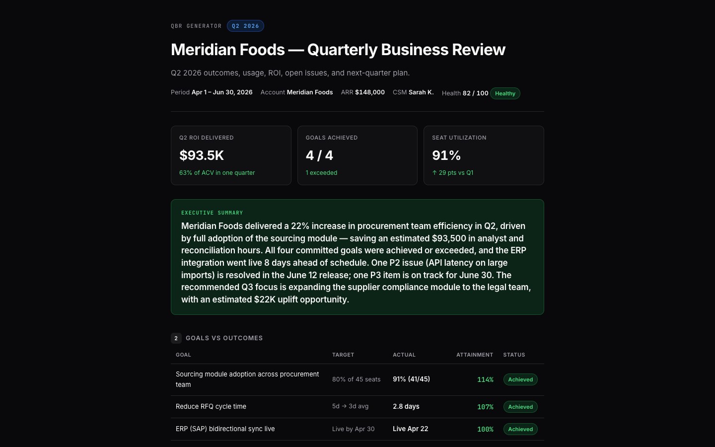 qbr-generator app preview