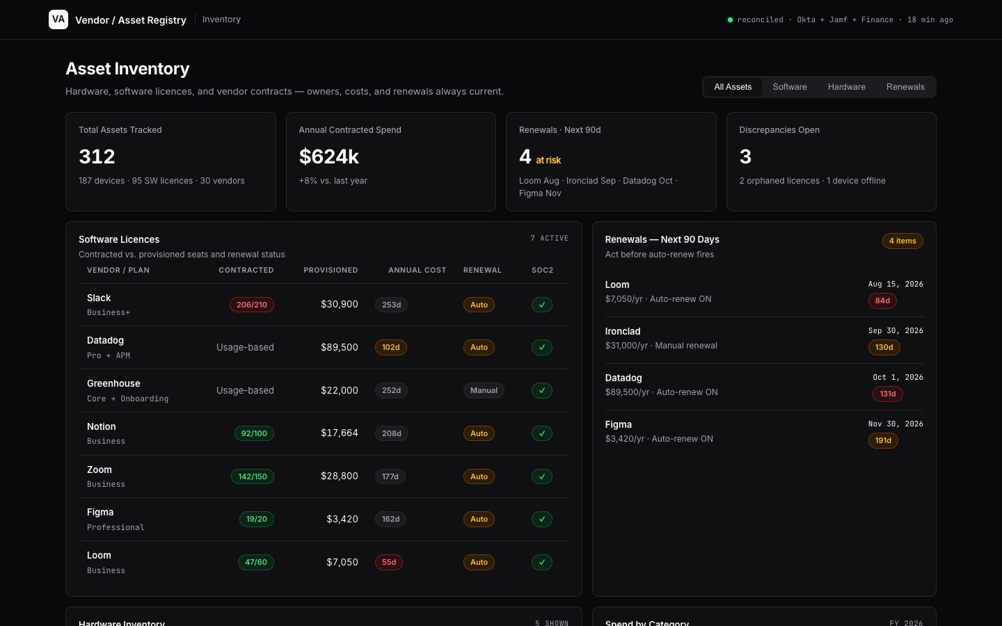vendor-asset app preview