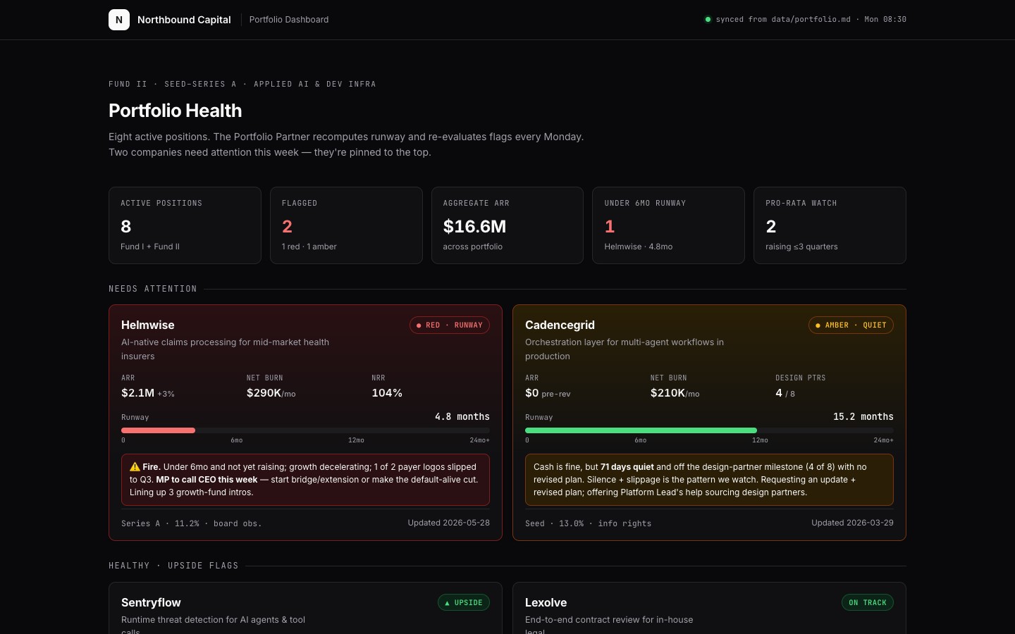 venture-capital app preview